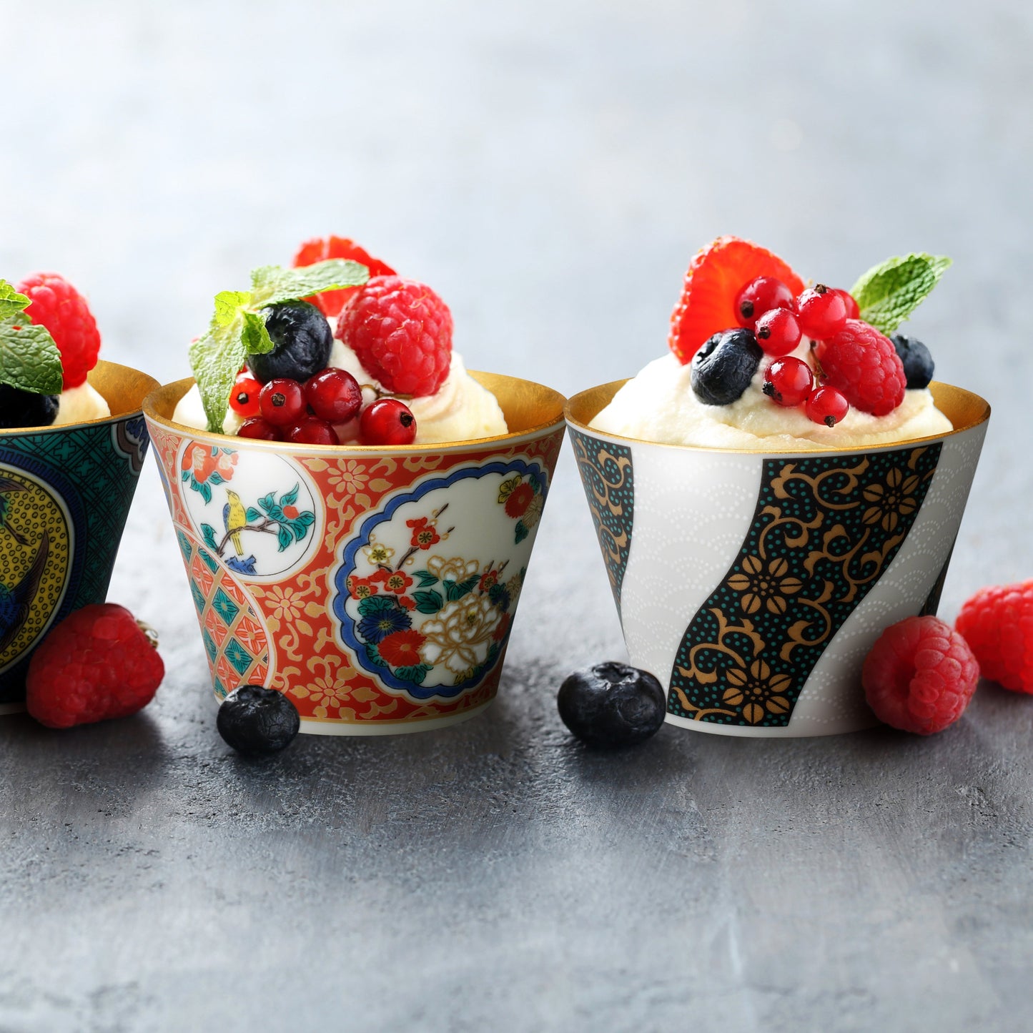 Cerámica Kutani - Copa Aochibu