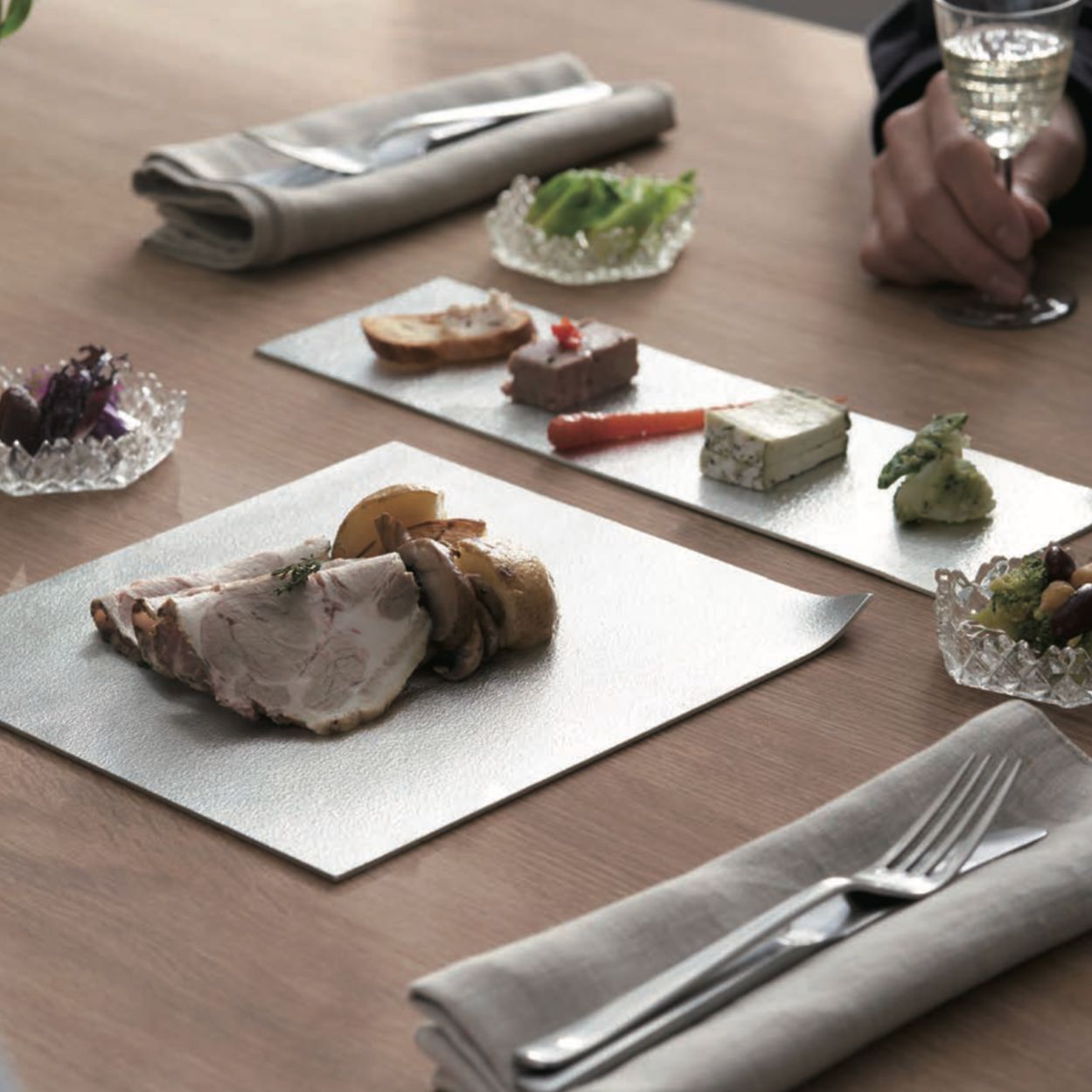 Assiette Rectangulaire