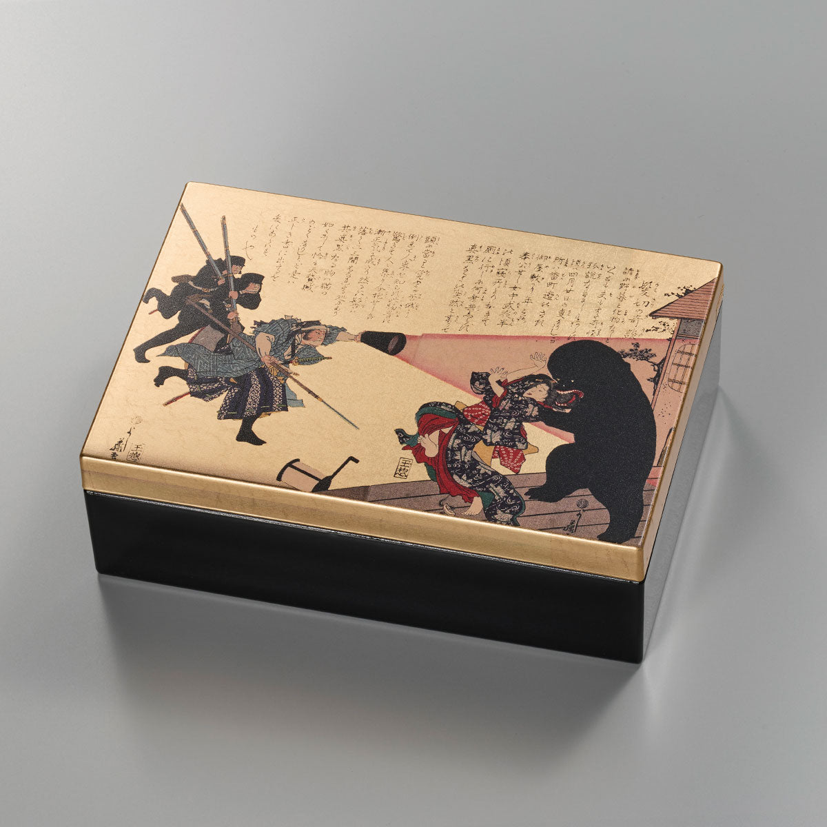 Gold Leaf Art Accessory Box – Monster